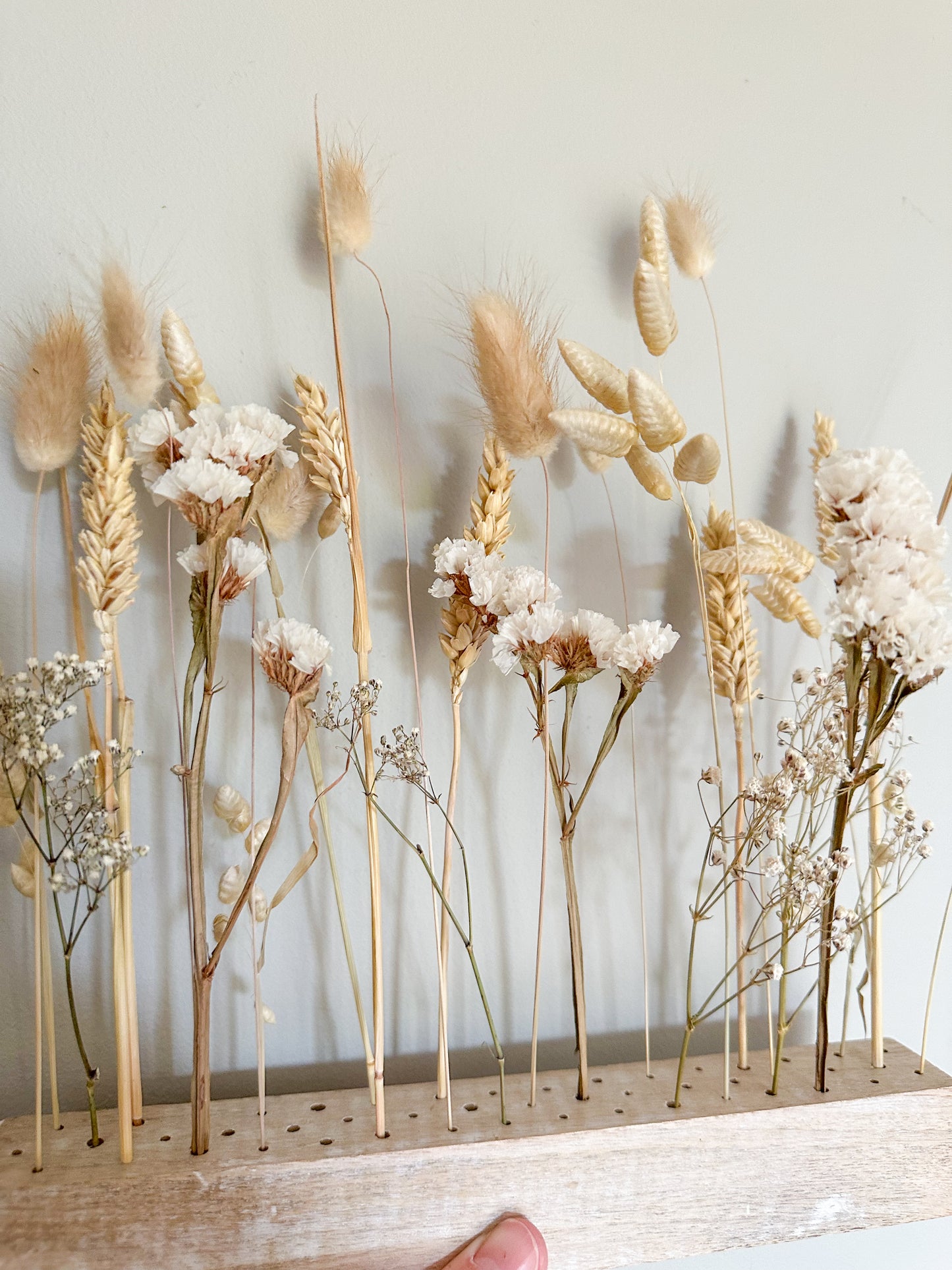 Dried flower bar - harvest