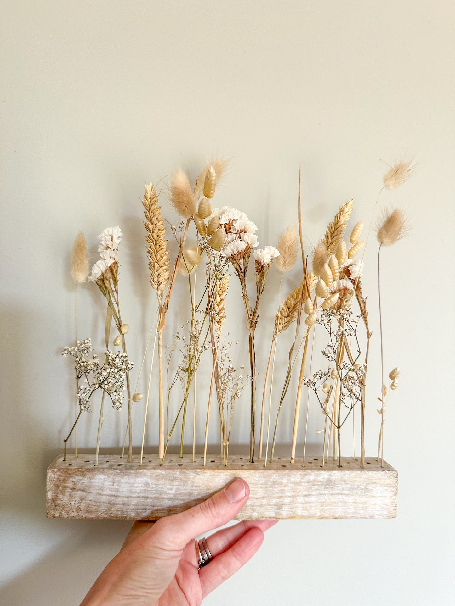 Dried flower bar - harvest